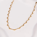 Load image into Gallery viewer, Golden Dolphin Cascade Necklace
