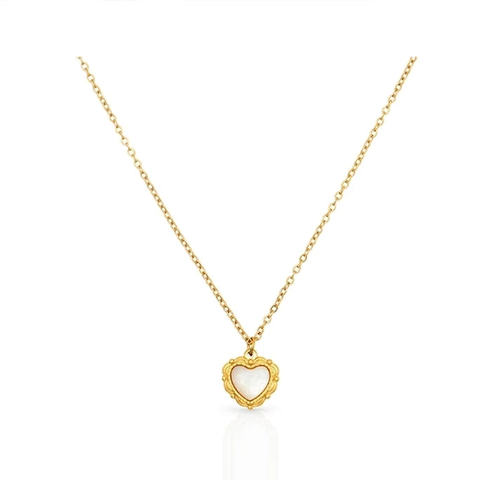 Pearl Heartbeat Necklace