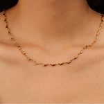 Load image into Gallery viewer, Golden Dolphin Cascade Necklace
