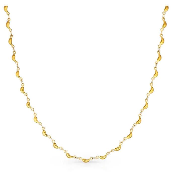 Golden Dolphin Cascade Necklace